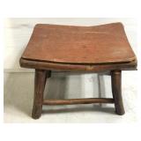 Handmade wooden small step stool