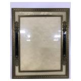 Vintage brass trim frame