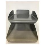 Metal vintage desk organizer tray