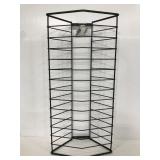 Black metal Cad rack