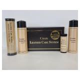 Chair leather care system