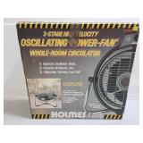 New in box Holmes air oscillating fan