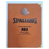 Pistons Detroit Spalding portfolio notepad