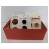 Collection of vintage button packs