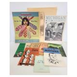 Vintage pamphlets, magazine and almanacs