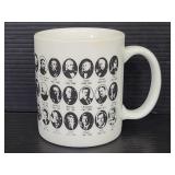 United States presidents mug