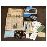 1980 Detroit FreePress paper & vintage ephemera