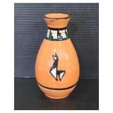 Small pottery Llama vase