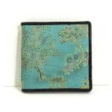 Vintage embroidered Japanese Cherry blossom wallet