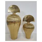 Two gold tone kinder Harris