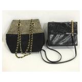 Pair of Galo handmade Italian ladies purses