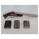 Lot of 4 vintage lighters