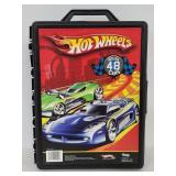 Hot wheels 2009 carrying case w/ 48 vehicles