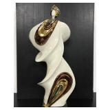 Halos porcelain modern woman statue