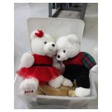 Collection of stuffed animals