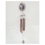 Native American kokopelli resin & metal windchime
