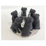 Continental Creations rein pug candle holder