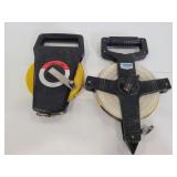 Vintage mastercraft & Lufkin crank tape measures