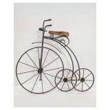 Tard art metal & wood bicycle