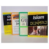 Four religious paperback books