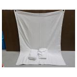 Three Project 62 curtain panels