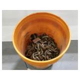 Bucket of misc. chain unknown length