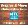 MTC Oct. 28th Estates & More Auction