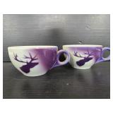 Tw0 Jackson China B.P.O.E. no 1780 mugs