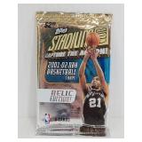 2001 Topps Stadium Club Basketball trading cards