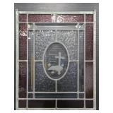 Stainglass religious suncatcher