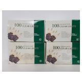 Four boxes of unused indoor outdoor string lights