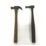 Pair of vintage hammers