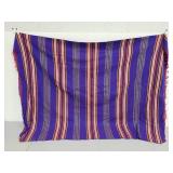 Woven vintage throw blanket