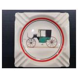 Large vintage antique car ashtray