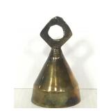 Brass bell 3.75 in tall