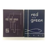 Jamestown high school, NY yearbooks 1956 & 57