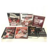 Lot of 7 Detroit redwings books