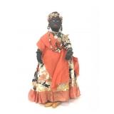 Vintage handmade Caribbean cloth doll