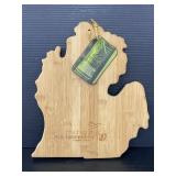 Totally Bamboo Michigan wood cutting board