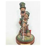 Finnians The Winning Shot golf leprechaun statue