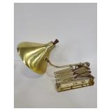 Vintage brass arm lamp