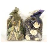 Two bags of potpourri smell goods