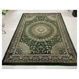 Medina - Saudi Arabia large green area rug