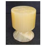 Marble pencil holder