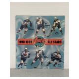Vipers 1998-99 All Stars hockey poster - mounted