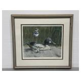 James Campbell signed numbered duck print