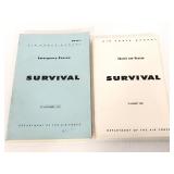 1961 and 1969 Air Force rescue guides