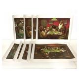 Arthur A. Kaplan funny dog gambling litho prints