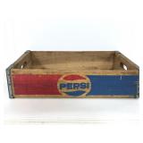 Vintage wooden Pepsi crate