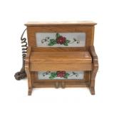 Telemania wooden piano shaped phone